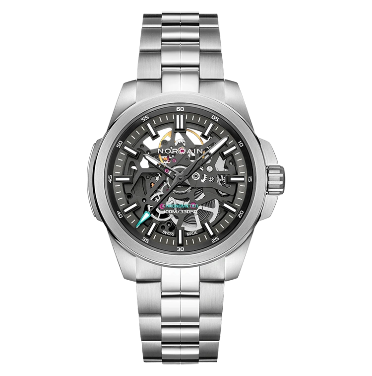Independence Skeleton 40mm Steel - Cortina Watch