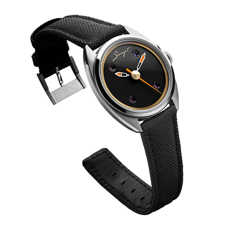 Caballero Piano Black - Cortina Watch