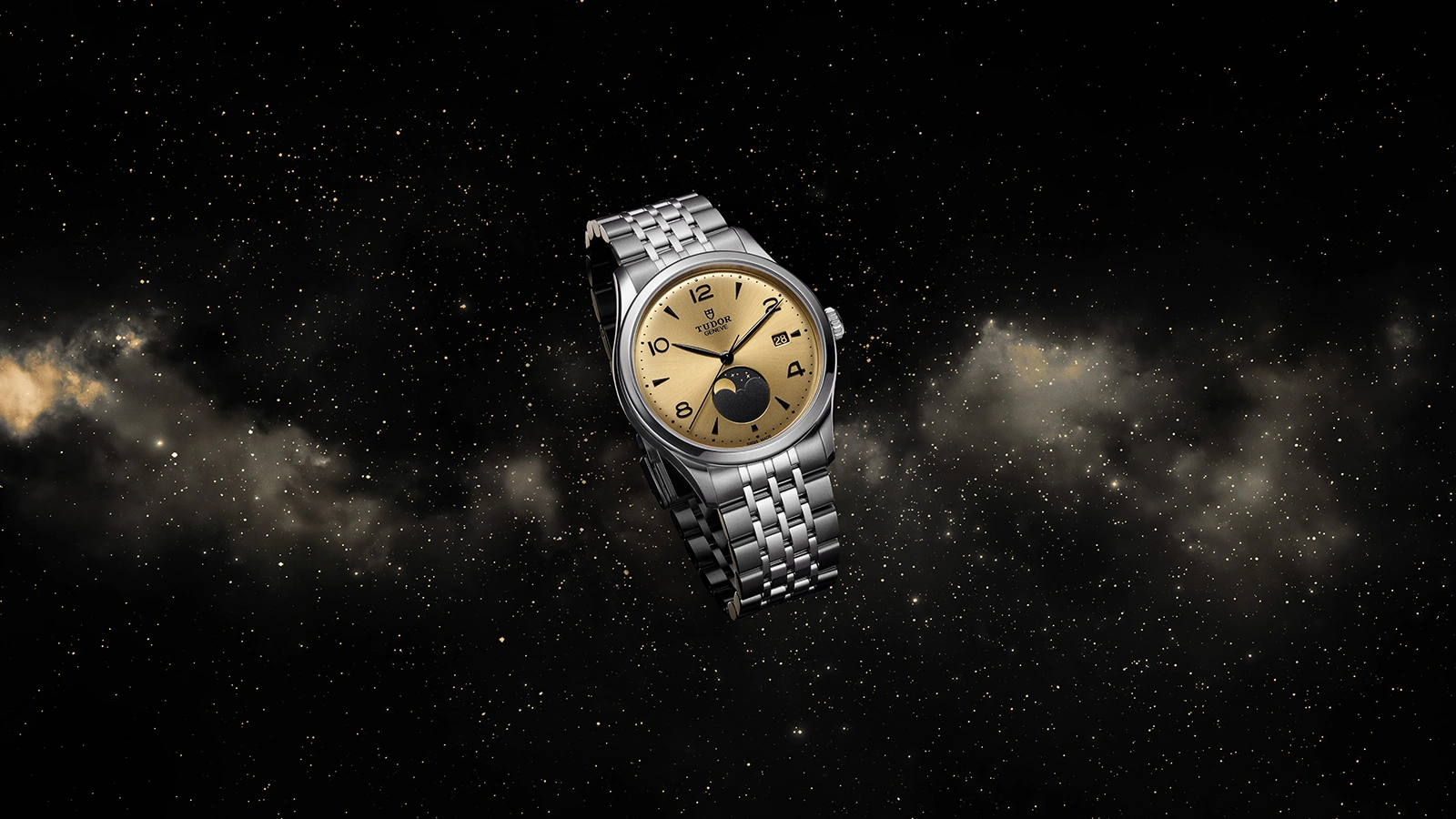 TUDOR1926 Luna192639mm steel case with polished finish - M91560-0001 at Cortina Watch Singapore