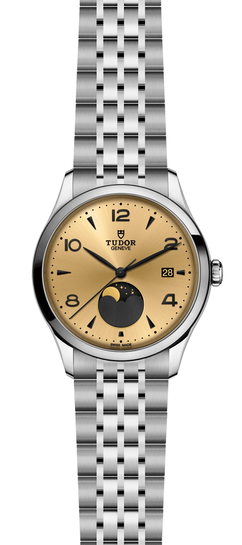 TUDOR1926 Luna192639mm steel case with polished finish - M91560-0001 at Cortina Watch Singapore