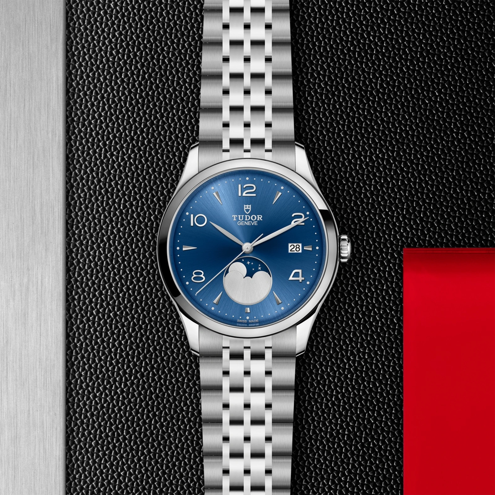 TUDOR1926 Luna192639mm steel case with polished finish - M91560-0002 at Cortina Watch Singapore