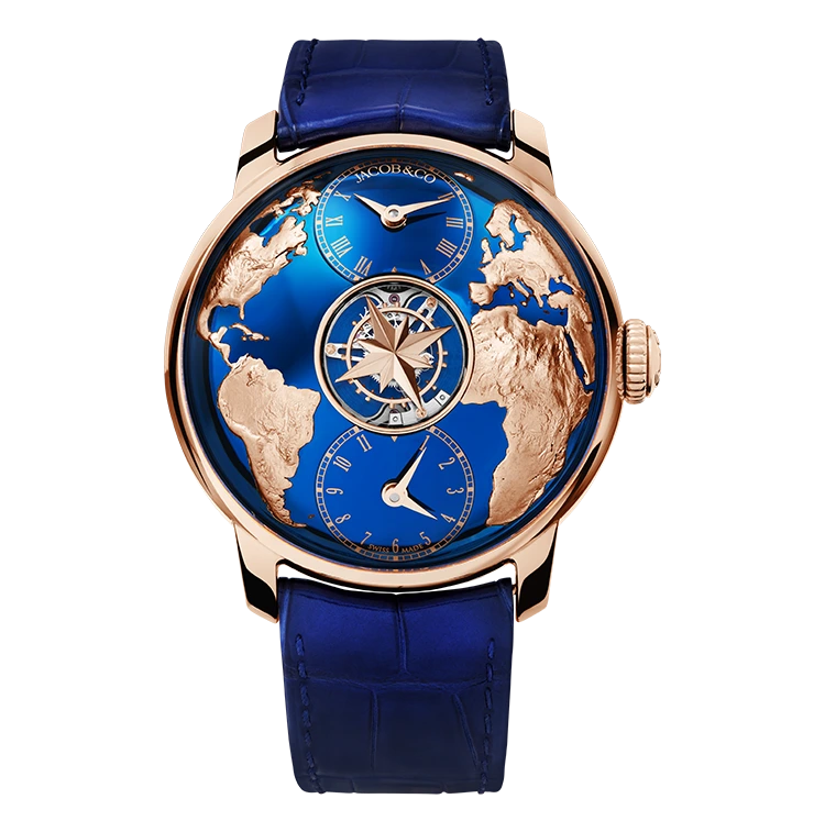 The World Is Yours Dual Time Zone Tourbillon - Cortina Watch