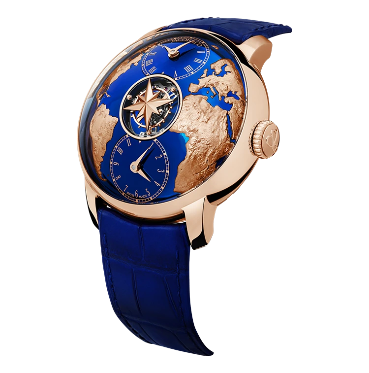 The World Is Yours Dual Time Zone Tourbillon - Cortina Watch