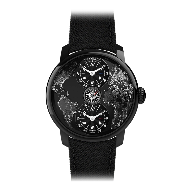 The World Is Yours Dual Time Zone MAD Paris - Cortina Watch