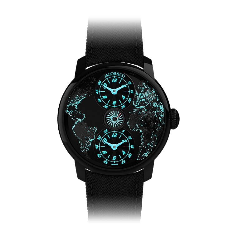 The World Is Yours Dual Time Zone MAD Paris - Cortina Watch