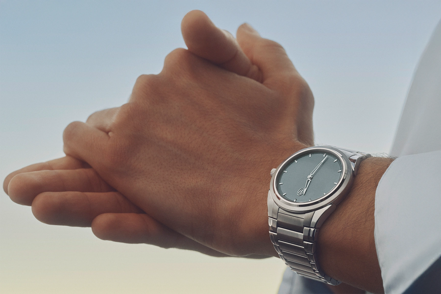 The Tonda PF Micro-Rotor Returns in Agave Blue - Cortina Watch