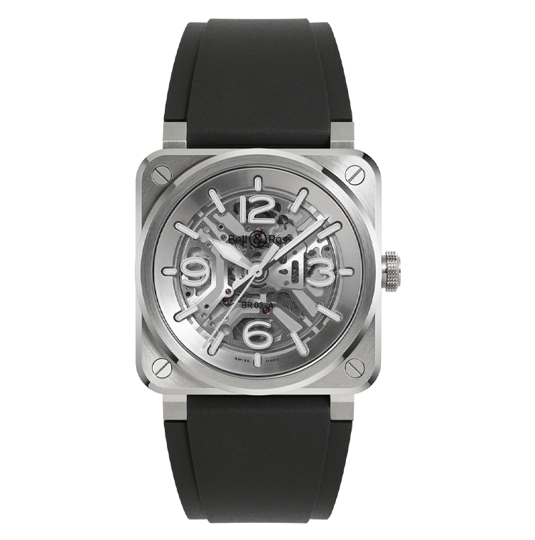 BR-03 Skeleton Steel - Cortina Watch