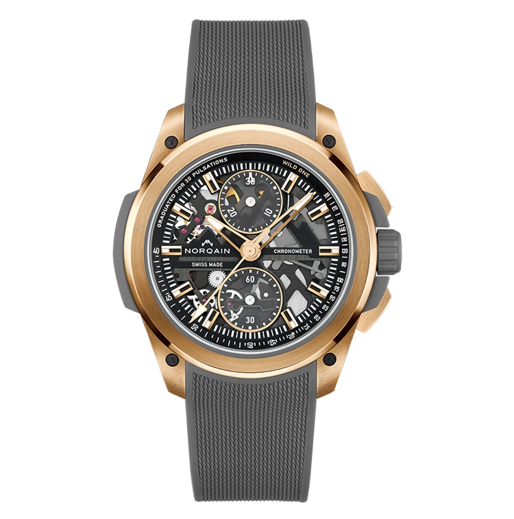 Wild ONE Skeleton Chrono Red Gold Limited Edition - Cortina Watch