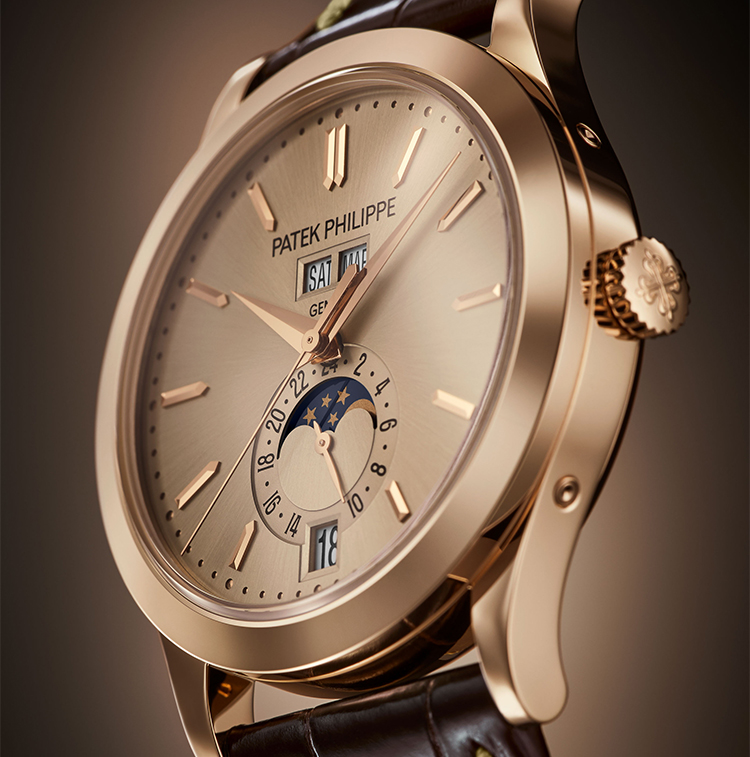 Annual Calendar, Moon Phases - Cortina Watch