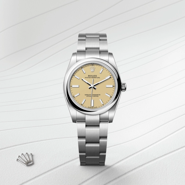 rolex oyster perpetual in oystersteel, m124200-0007 - cortina watch