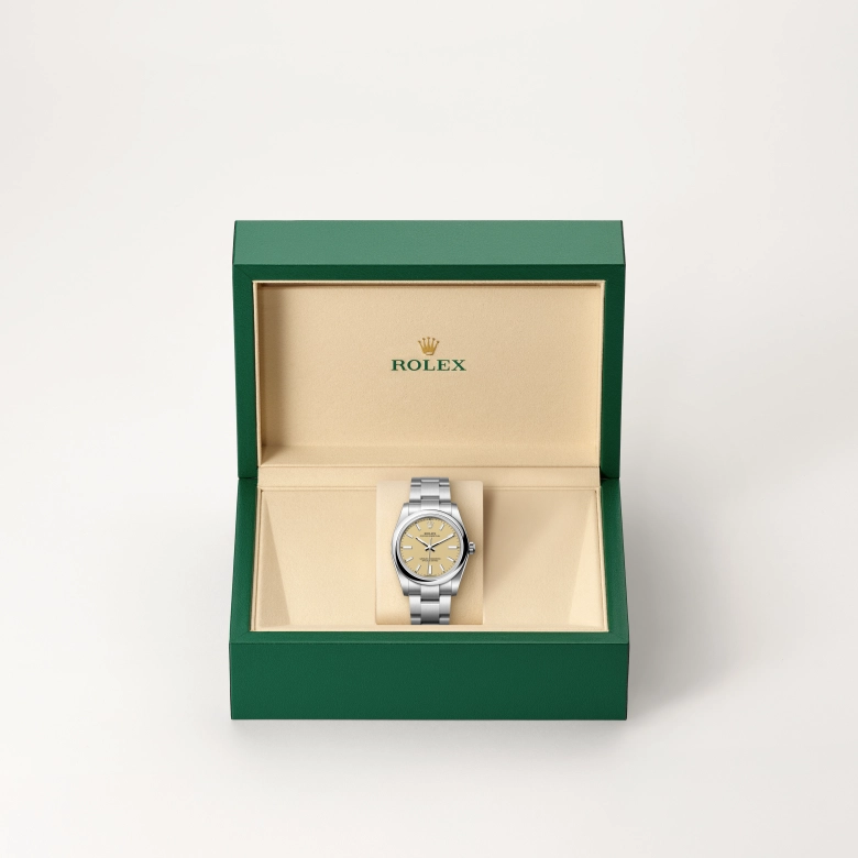 rolex oyster perpetual in oystersteel, m124200-0007 - cortina watch