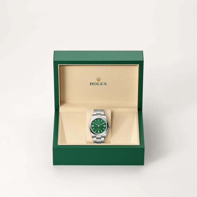 rolex oyster perpetual in oystersteel, m126000-0005 - cortina watch