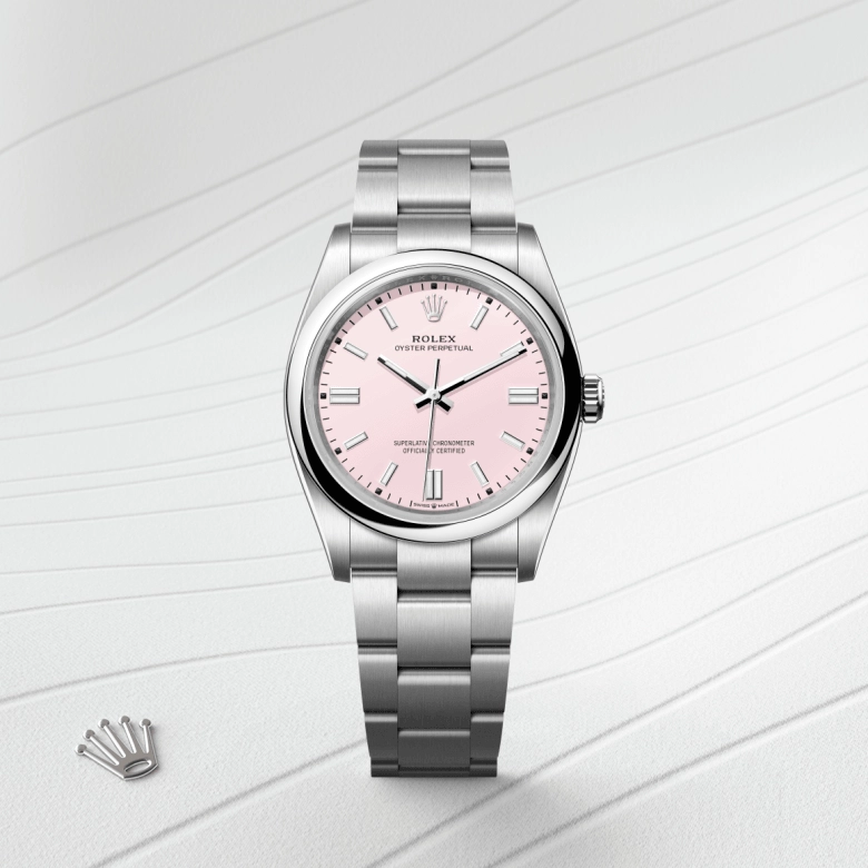 rolex oyster perpetual in oystersteel, m126000-0008 - cortina watch