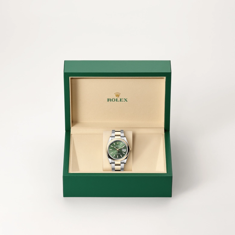 Rolex Datejust in Yellow Rolesor - combination of Oystersteel and yellow gold, M126203-0058 - Cortina Watch
