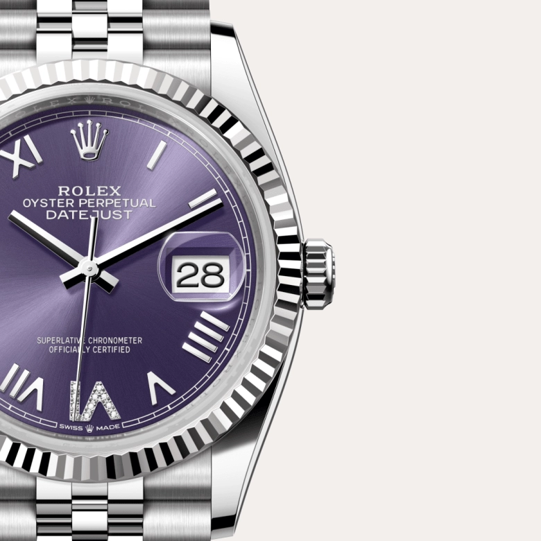 Rolex Datejust 36 White Rolesor, M126234-0063