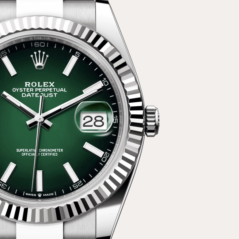 Rolex Datejust 41 White Rolesor, M126334-0033
