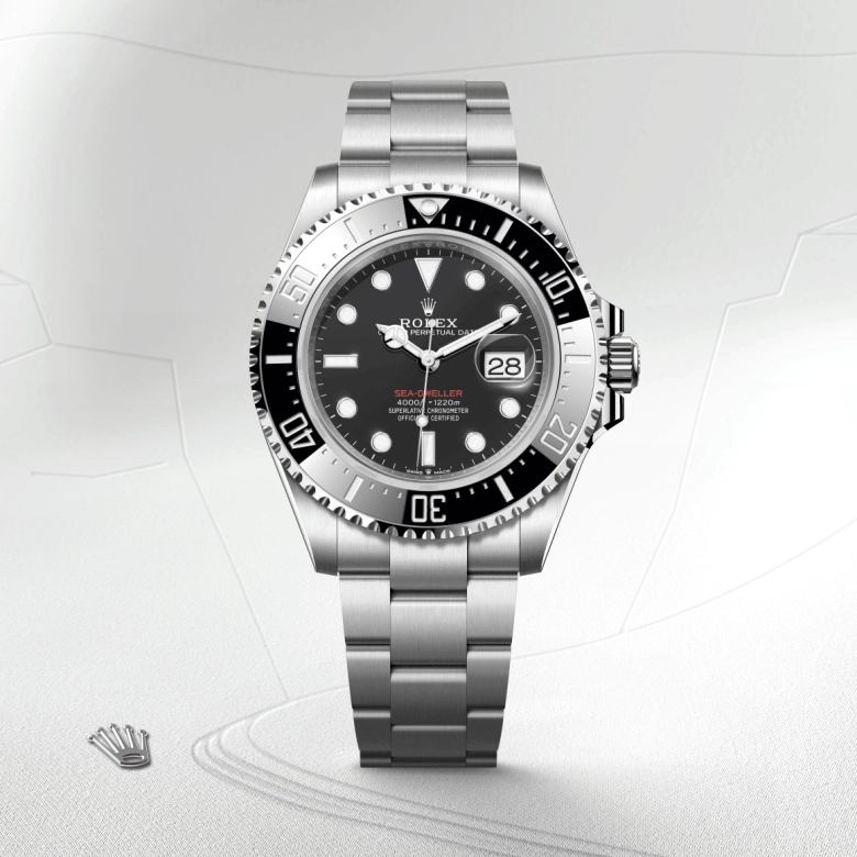 rolex sea-dweller in oystersteel, m126600-0002 - cortina watch