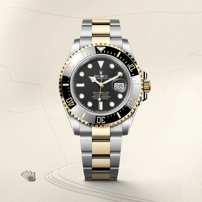 Rolex Sea-Dweller in Yellow Rolesor - combination of Oystersteel and yellow gold, M126603-0001 - Cortina Watch