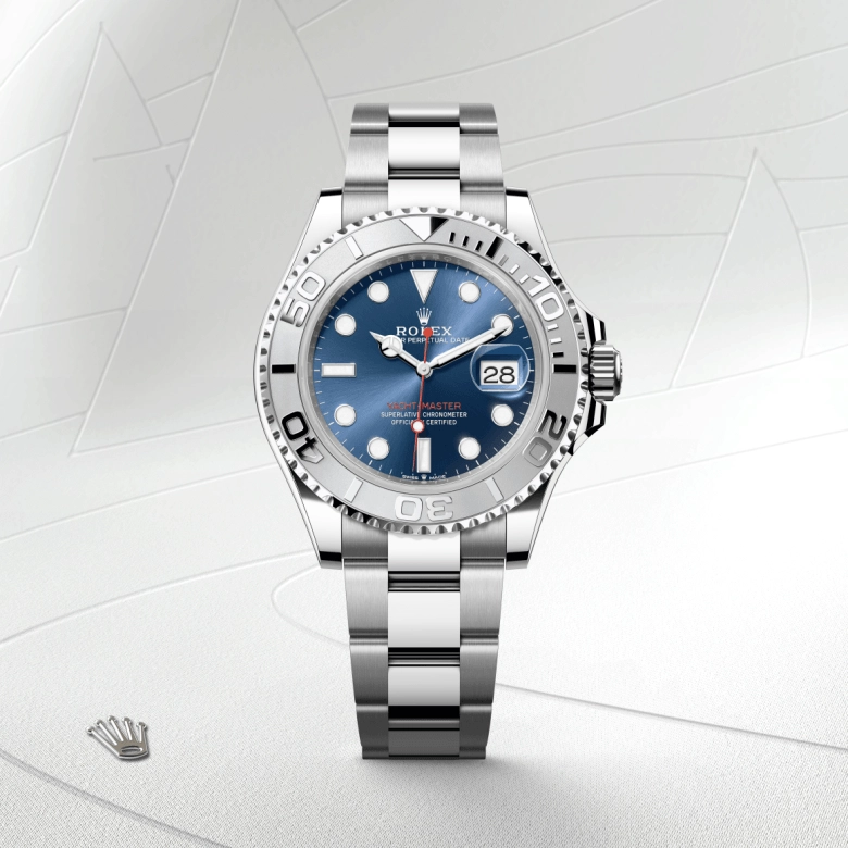 Rolex Yacht-Master in Rolesium - combination of Oystersteel and platinum, M126622-0002 - Cortina Watch