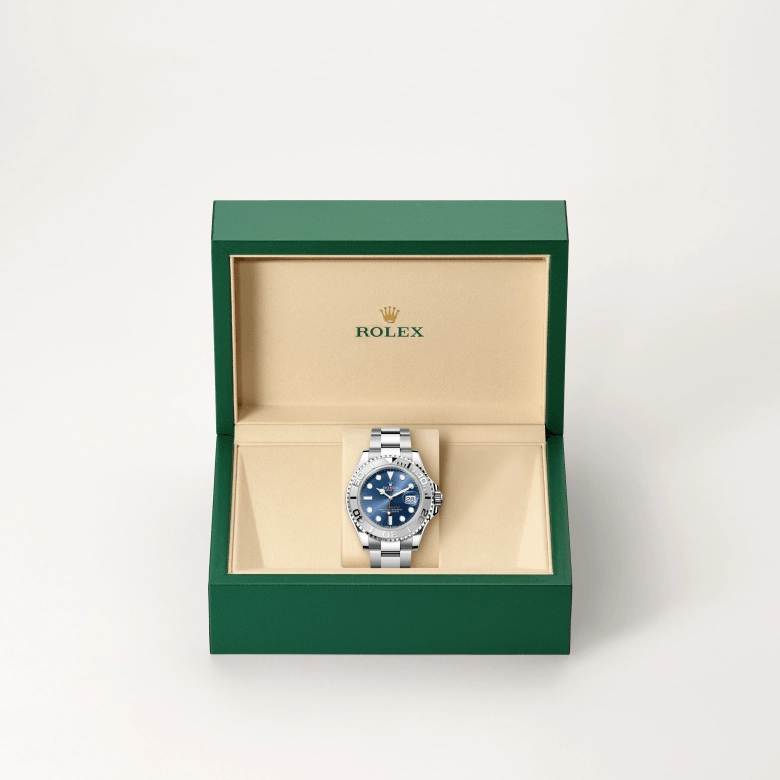Rolex Yacht-Master in Rolesium - combination of Oystersteel and platinum, M126622-0002 - Cortina Watch