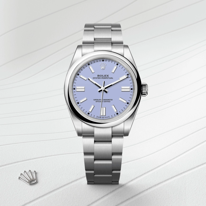rolex oyster perpetual in oystersteel, m134300-0012 - cortina watch