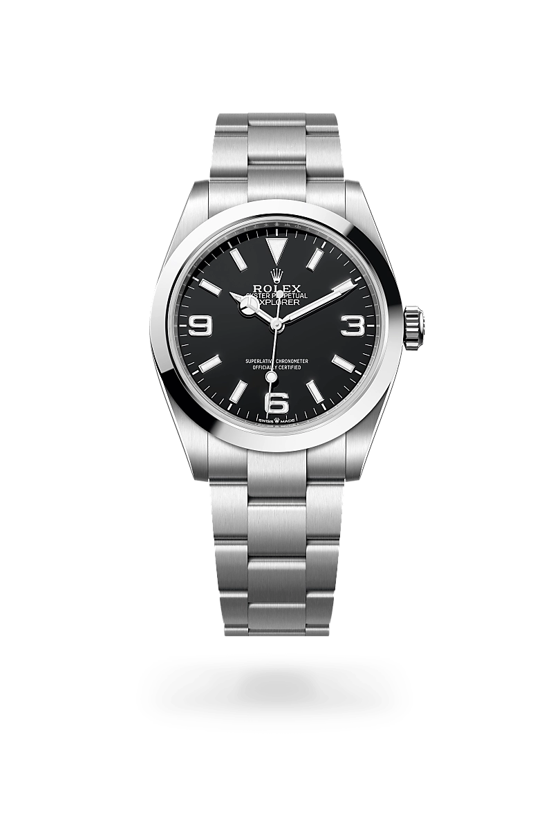 rolex explorer in oystersteel, m224270-0001 - cortina watch rolex explorer in oystersteel, m224270-0001 - cortina watch