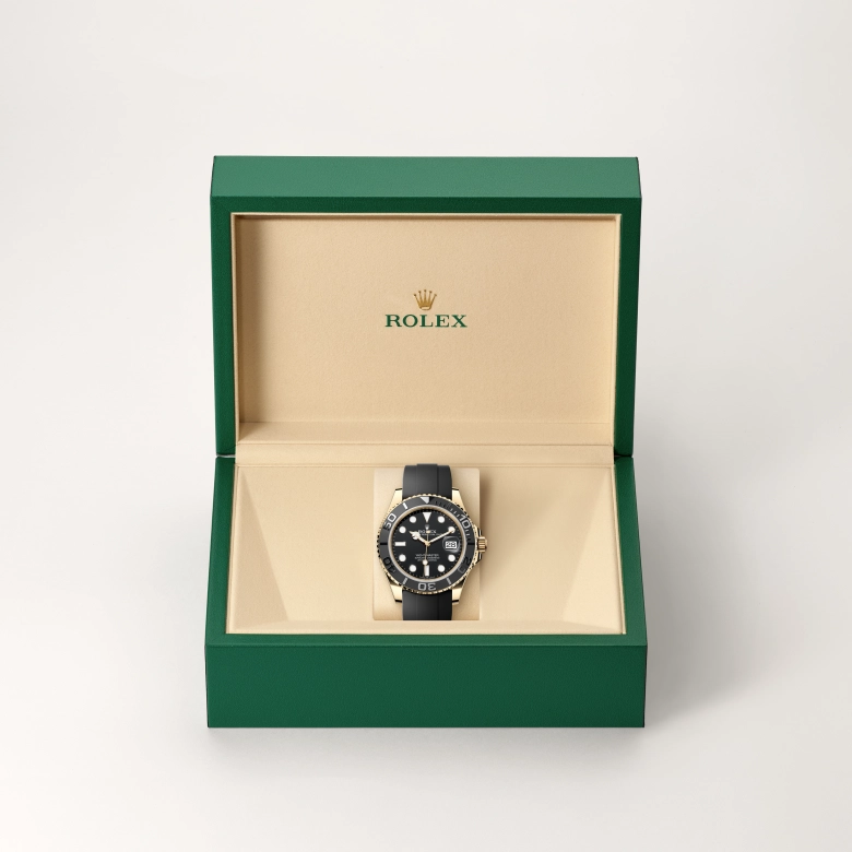 Rolex Yacht-Master in 18 ct yellow gold, M226658-0001 - Cortina Watch