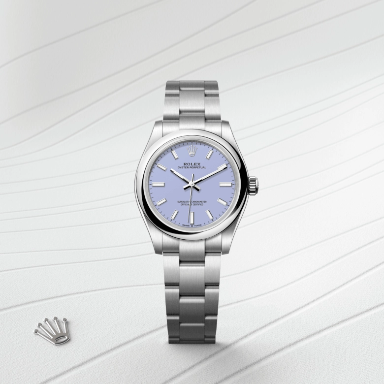 Rolex Oyster Perpetual in Oystersteel, M277200-0014 - Cortina Watch