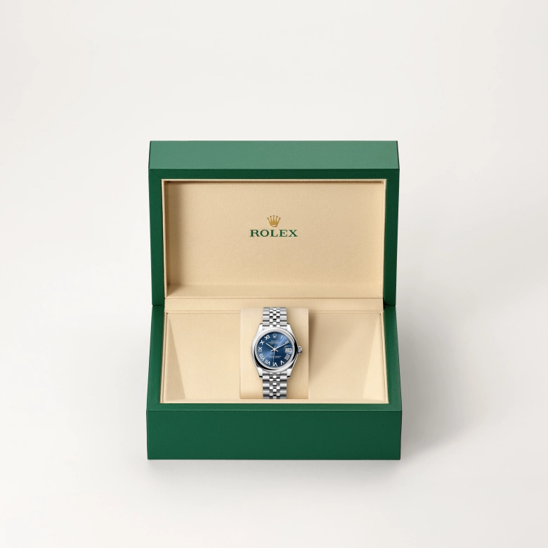 rolex datejust in oystersteel, m278240-0018 - cortina watch