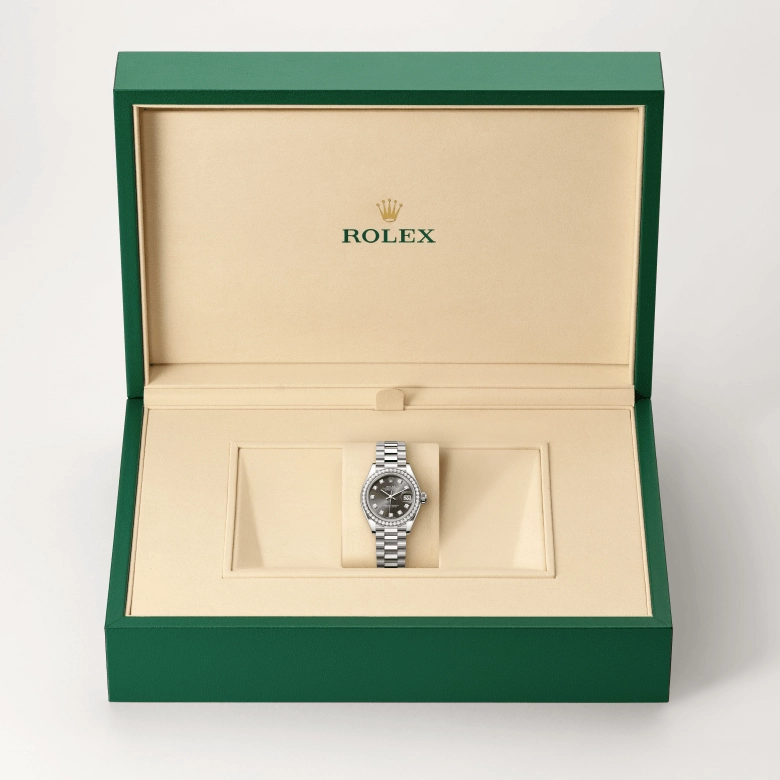 Rolex Lady-Datejust in 18 ct white gold, M279139RBR-0011 - Cortina Watch