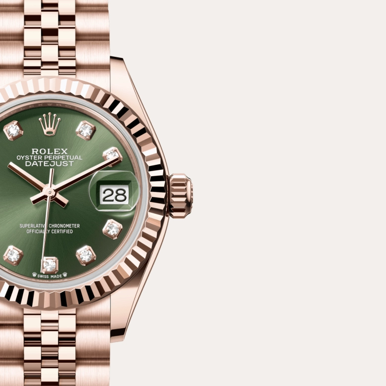 Rolex Lady-Datejust 18 ct Everose gold, M279175-0013