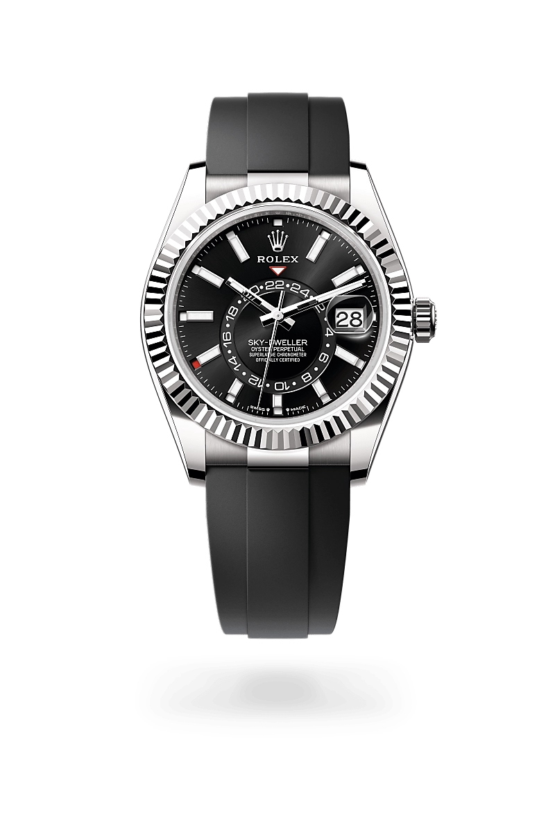 rolex sky-dweller in 18-ct-white-gold, m336239-0002 - cortina watch