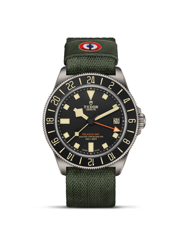 TUDORPelagos FXD GMTPelagos FXD42mm titanium case, satin-brushed finish, fixed strap bars - M2542G267NU-0002 at Cortina Watch Singapore
