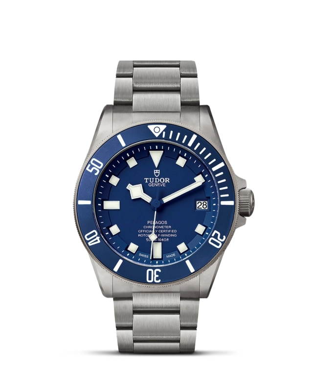 TUDORPelagosPelagos42mm titanium and steel case with satin finish - M25600TB-0001 at Cortina Watch Singapore