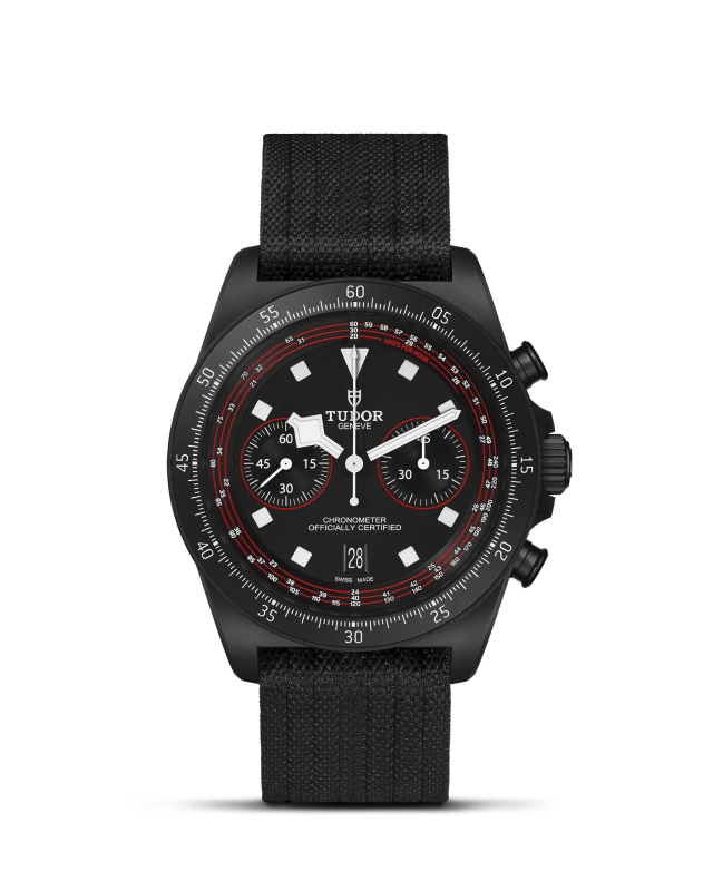 TUDORPelagos FXD ChronoPelagos FXD43mm black carbon composite case with matt finish - M25827KN-0001 at Cortina Watch Singapore