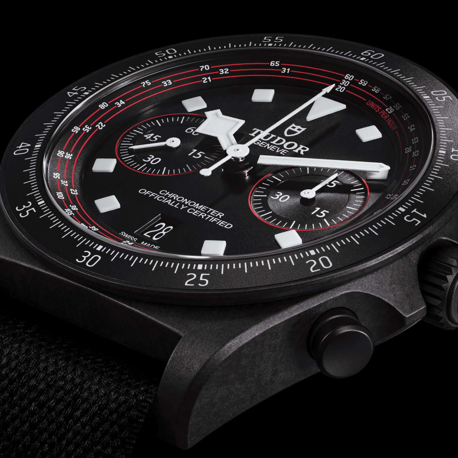 TUDORPelagos FXD ChronoPelagos FXD43mm black carbon composite case with matt finish - M25827KN-0001 at Cortina Watch Singapore