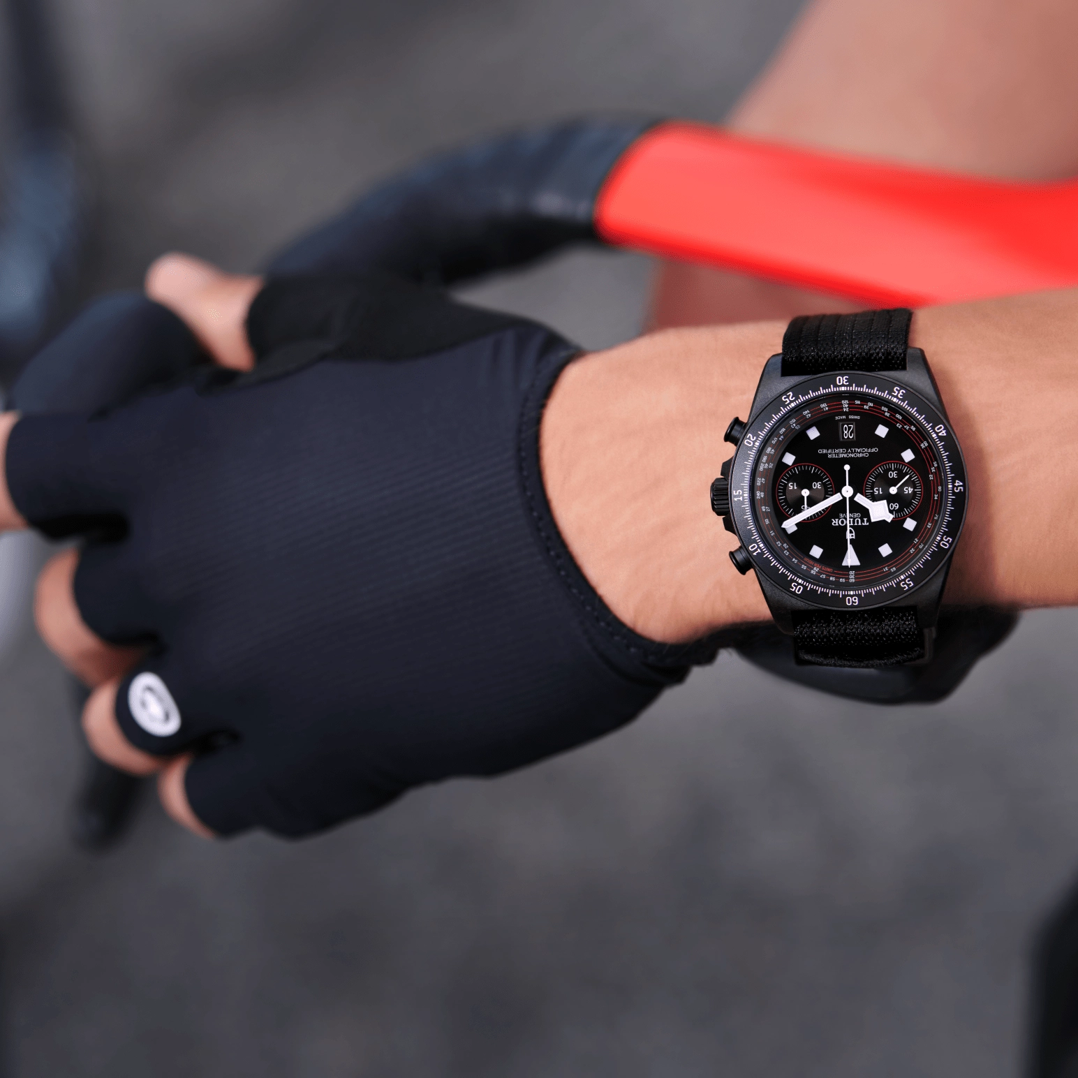 TUDORPelagos FXD ChronoPelagos FXD43mm black carbon composite case with matt finish - M25827KN-0001 at Cortina Watch Singapore