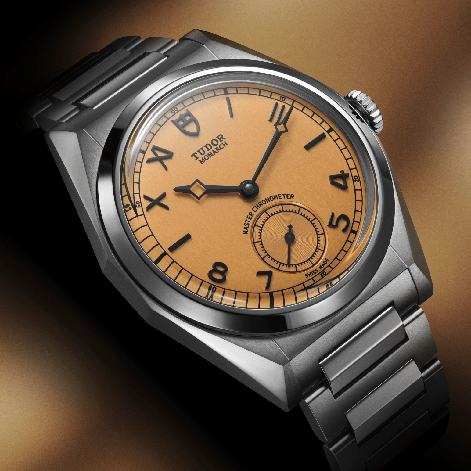 TUDORTUDOR MonarchTUDOR Monarch磨光及磨砂不锈钢刻面表壳，直径39毫米 - M2639W1A0U-0001 at Cortina Watch Singapore