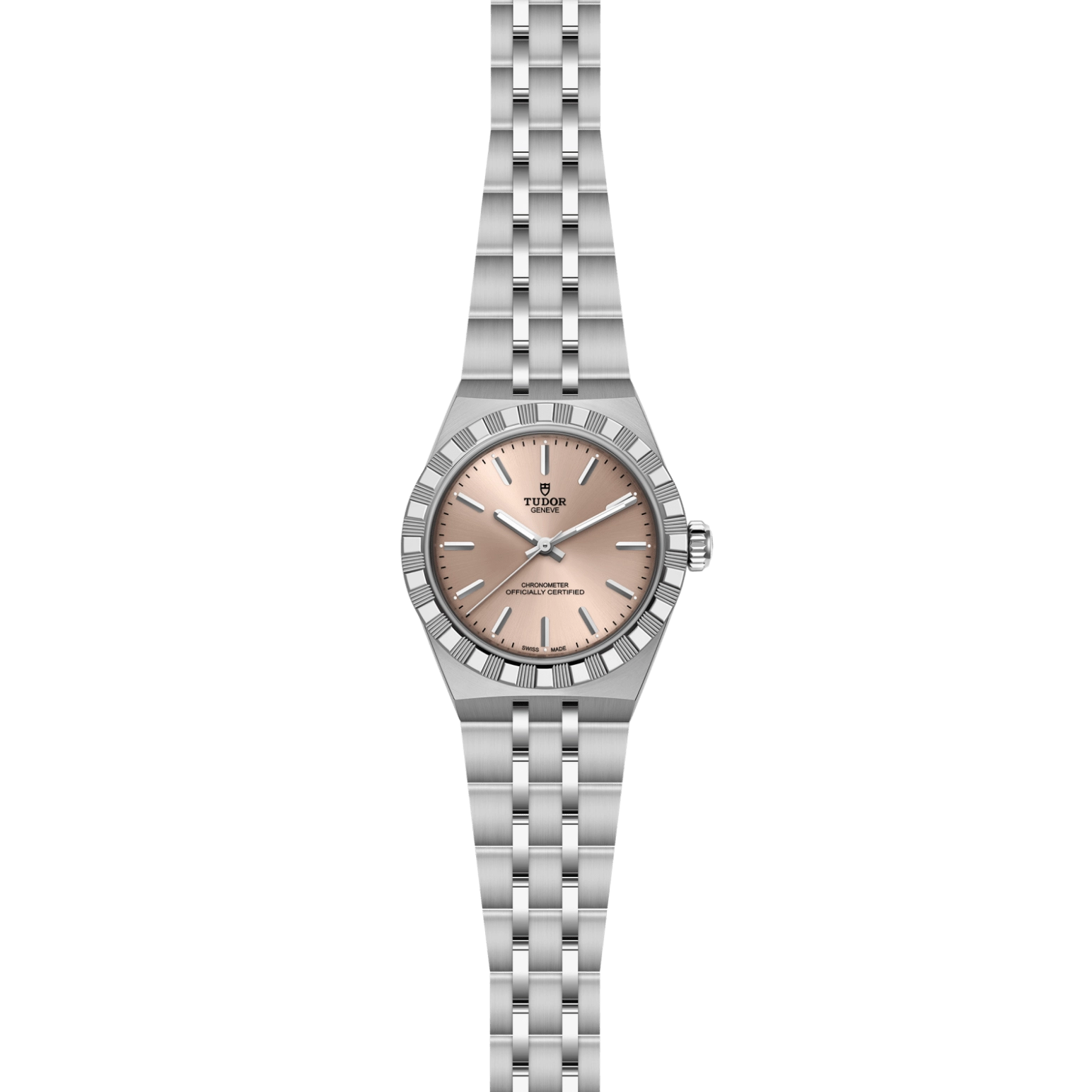 TUDORTUDOR RoyalTUDOR Royal磨光及磨砂不锈钢表壳，直径30毫米 - M2830A1A0-0003 at Cortina Watch Singapore