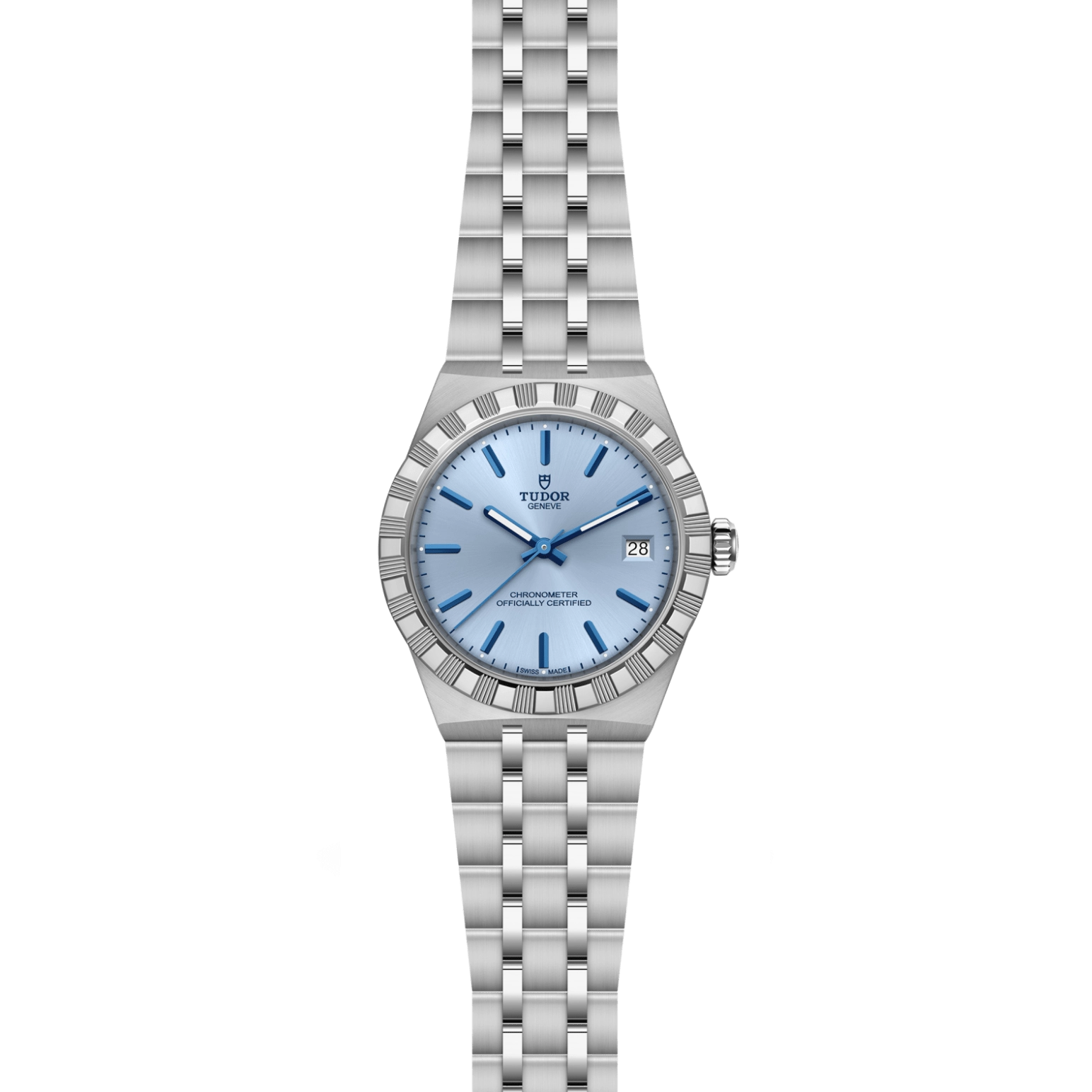 TUDORTUDOR RoyalTUDOR Royal磨光及磨砂不锈钢表壳，直径36毫米 - M2836C1A0-0106 at Cortina Watch Singapore