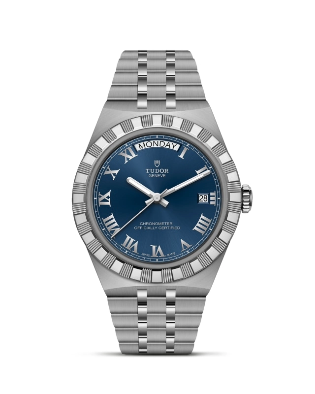 TUDORTUDOR RoyalTUDOR Royal40mm stainless steel case with polished and satin finish - M2840D1A0-0002 at Cortina Watch Singapore