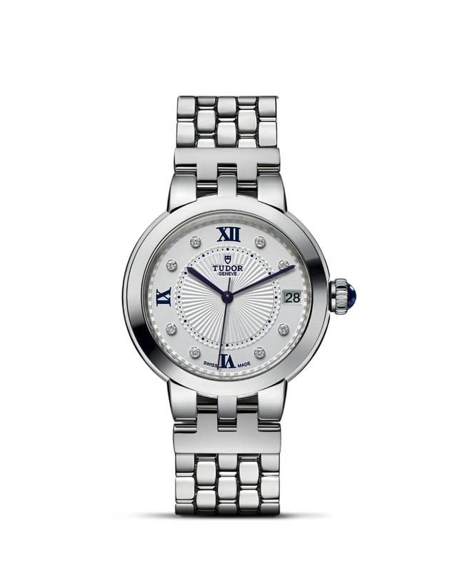 TUDORClair de RoseClair de Rose34mm steel case with polished finish - M35800-0004 at Cortina Watch Singapore