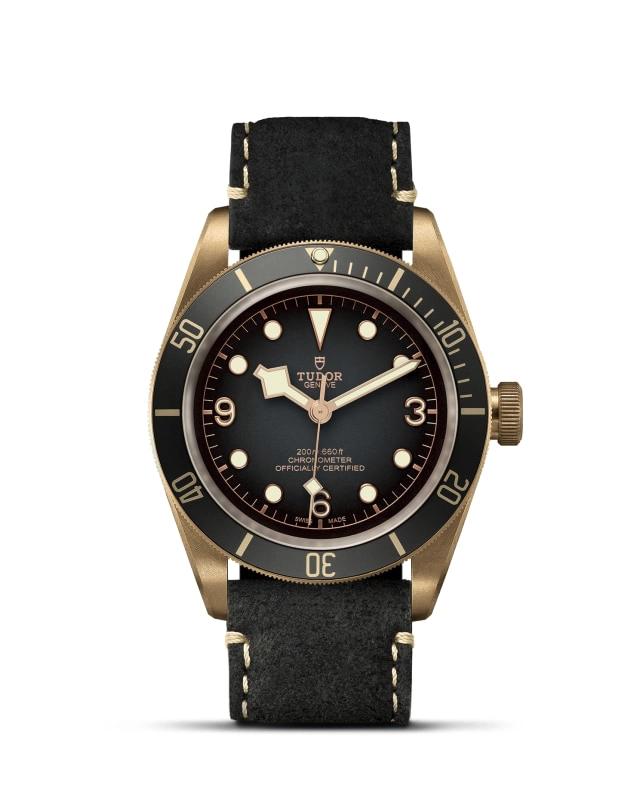 TUDORBlack Bay BronzeBlack Bay Bronze43mm bronze case with bronze-coloured PVD-treated steel case back and satin finish - M79250BA-0001 at Cortina Watch Singapore