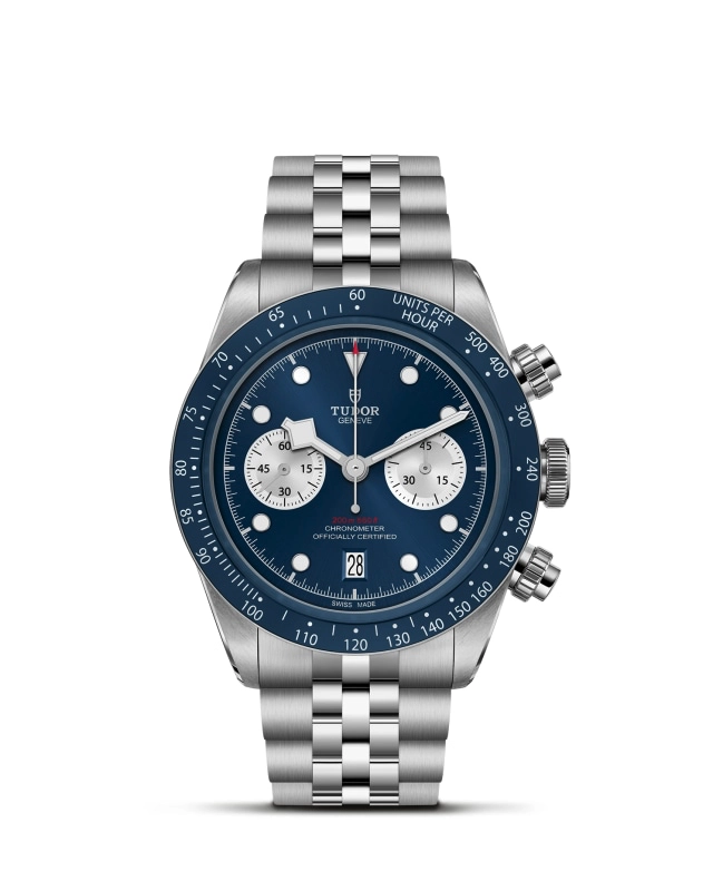 TUDORBlack Bay ChronoBlack Bay Chrono41mm stainless steel case with polished and satin-brushed finishes - M79360B-0002 at Cortina Watch Singapore