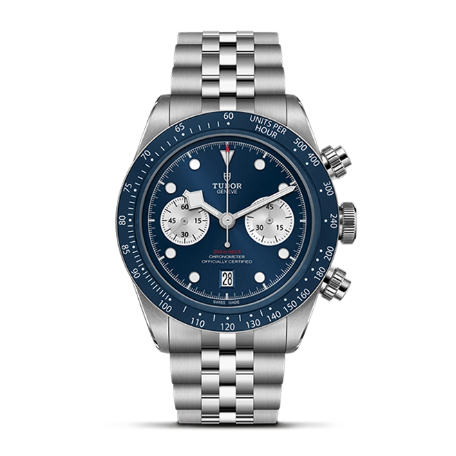 TUDORBlack Bay ChronoBlack Bay Chrono41mm stainless steel case with polished and satin-brushed finishes -  at Cortina Watch Singapore