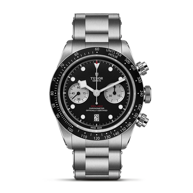 TUDORBlack Bay ChronoBlack Bay Chrono41mm stainless steel case with polished and satin-brushed finishes -  at Cortina Watch Singapore