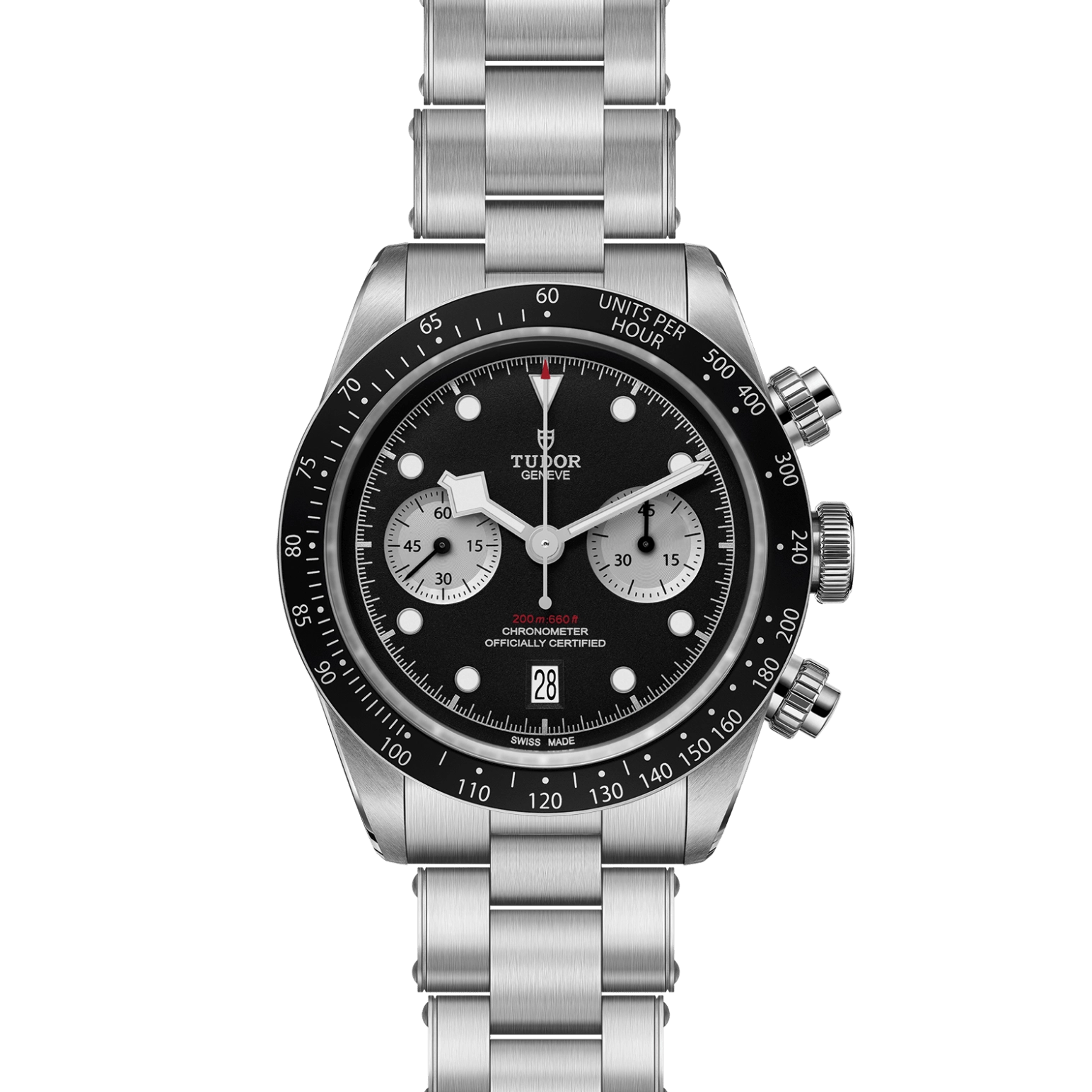 TUDORBlack Bay ChronoBlack Bay Chrono41mm stainless steel case with polished and satin-brushed finishes -  at Cortina Watch Singapore