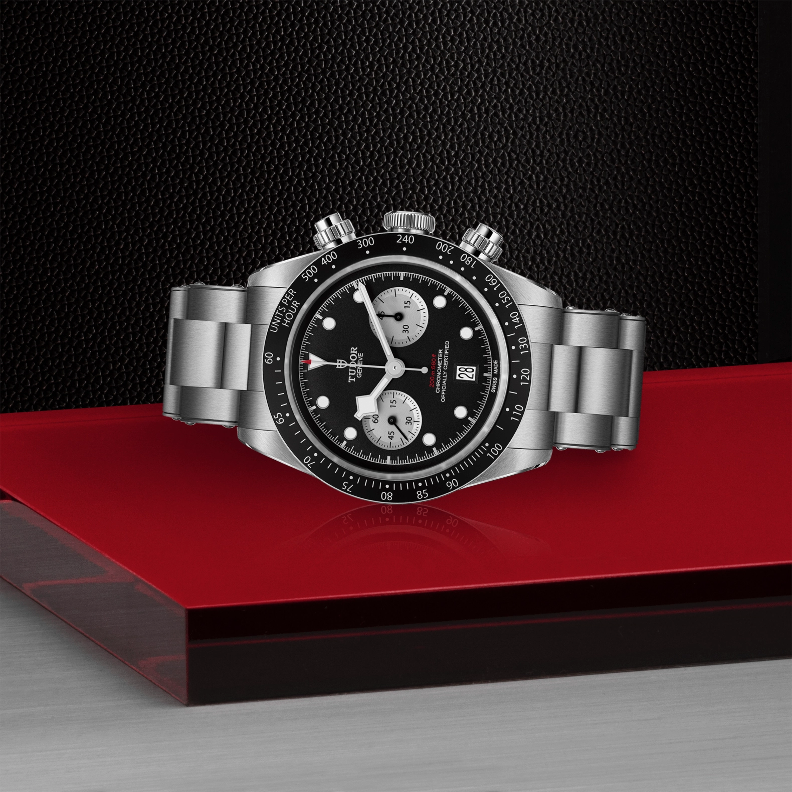 TUDORBlack Bay ChronoBlack Bay Chrono41mm stainless steel case with polished and satin-brushed finishes -  at Cortina Watch Singapore