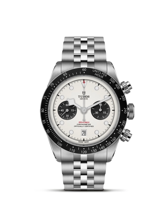TUDORBlack Bay ChronoBlack Bay Chrono41mm stainless steel case with polished and satin-brushed finishes - M79360N-0014 at Cortina Watch Singapore