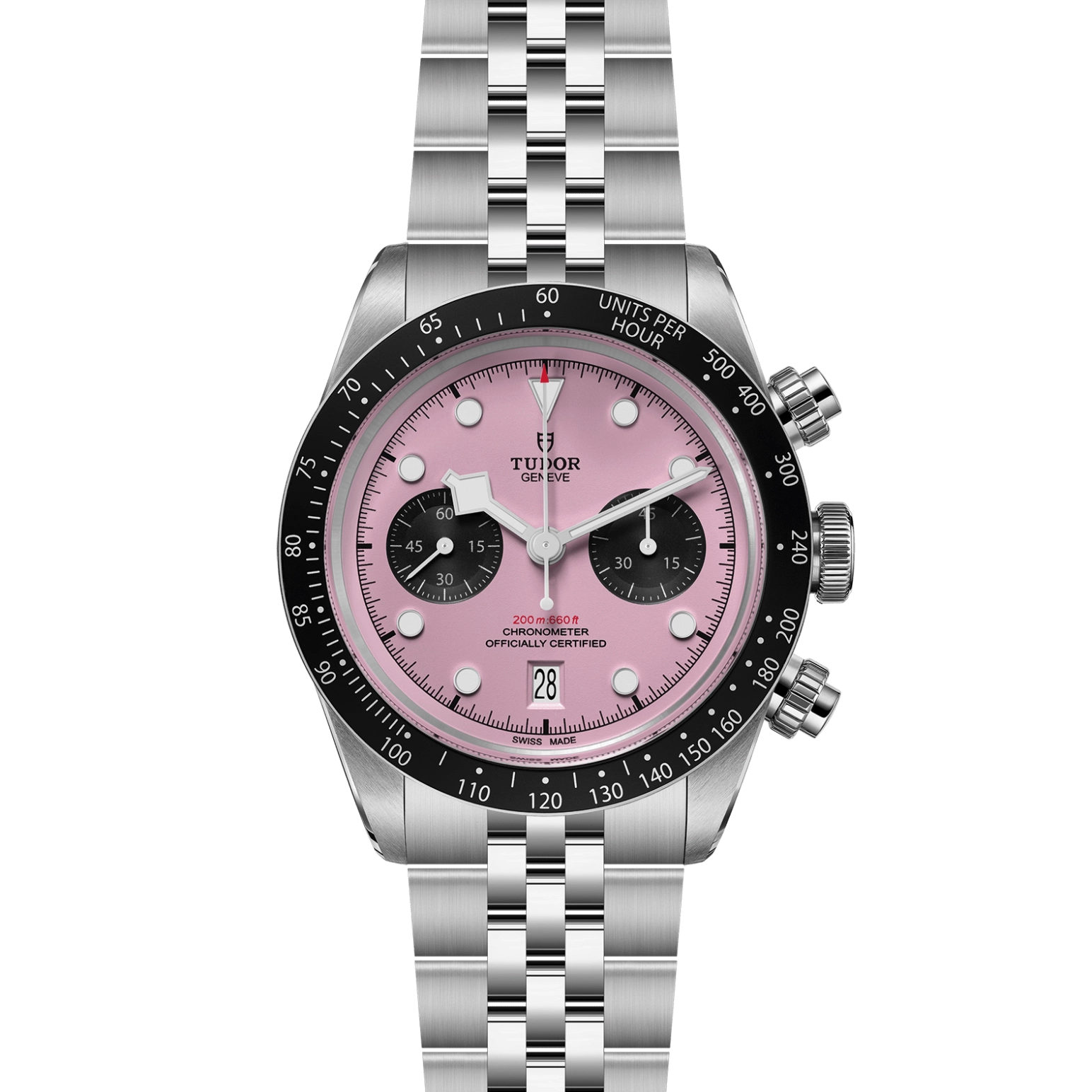 TUDORBlack Bay ChronoDaring Watches磨光及磨砂不锈钢表壳，直径41毫米 - M79360N-0019 at Cortina Watch Singapore